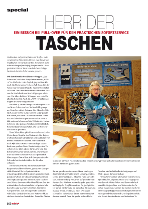Herr der Taschen